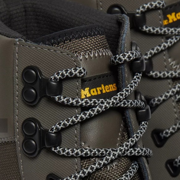 NWT Dr. Martens Tarik Utility Boots (unisex) Gunmetal AJAX+EX TOUGH 50/50+HYDRO - Picture 5 of 16